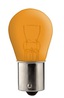 polttimo 12V 21W Amber BAU 15S - Bosch
